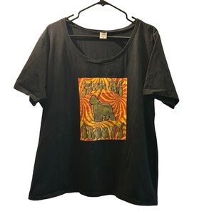 Briard Dogs Are Groovy Tee Tshirt 2X Pets Funny Animal